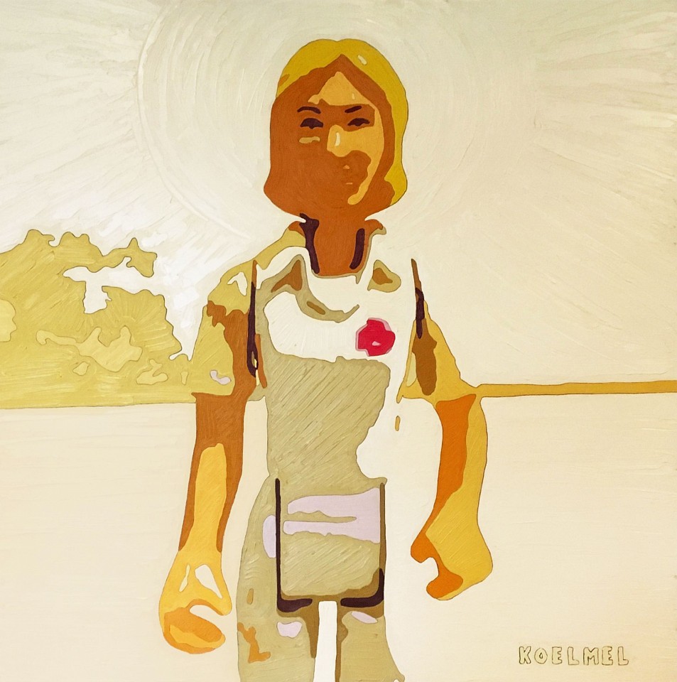 Todd Koelmel, Nurse
2015, Oil on plywood